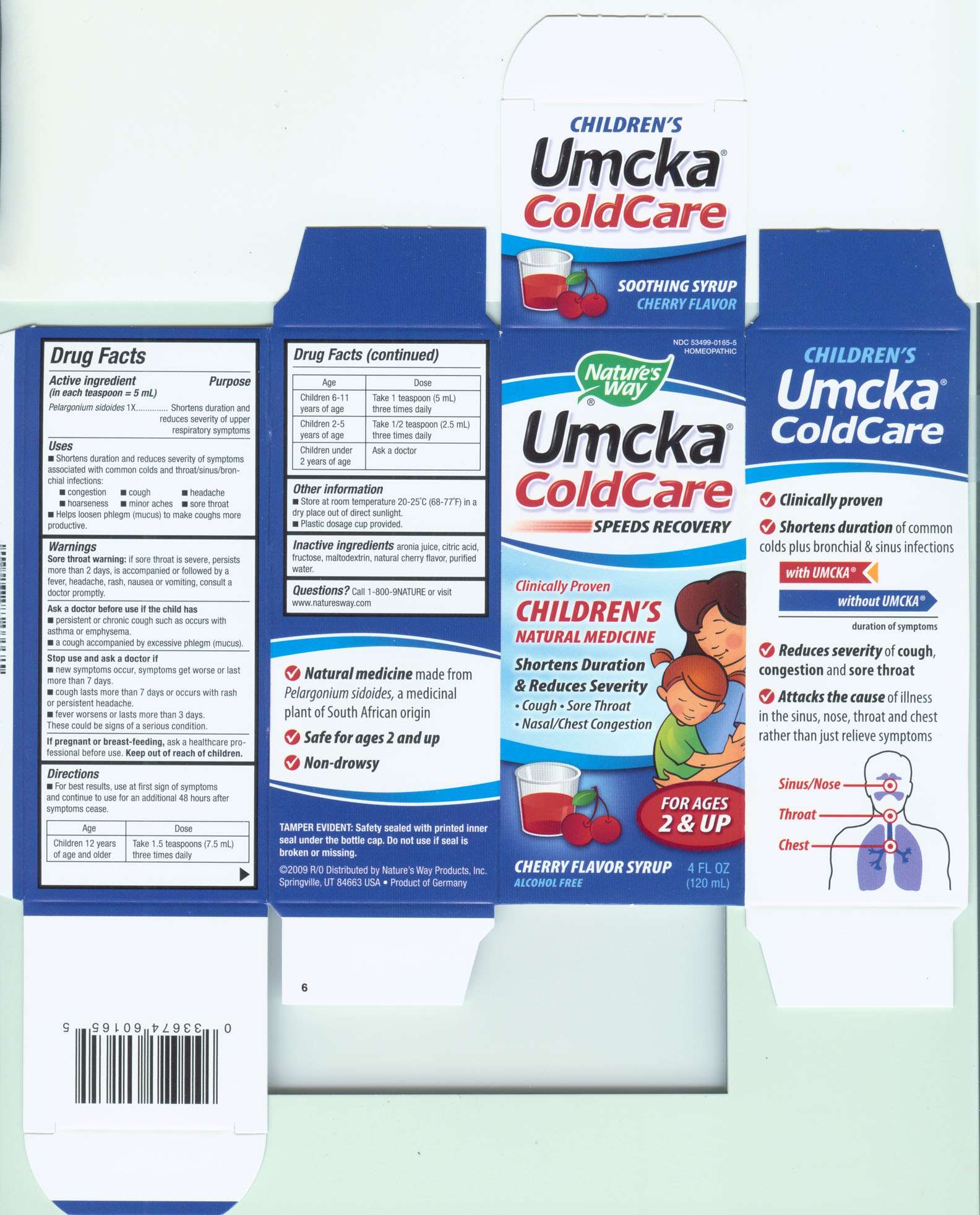 Umcka ColdCare Childrens Cherry